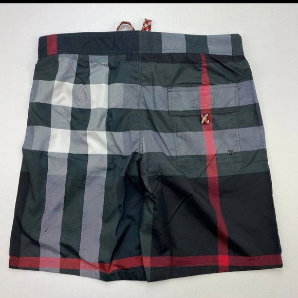 Burberry Men's Swimwear Check Swim Shorts Swim Trunks - Picture 2 of 8